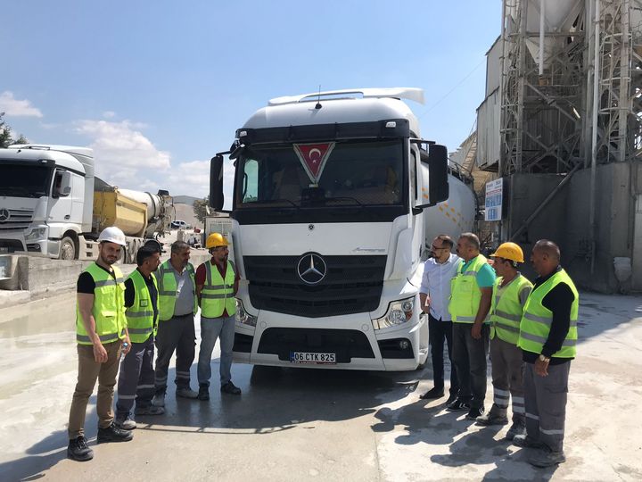 Ekonomik ve Güvenli Sürüş Eğitimimiz Votorantim Çimento’nun Ankara Sincan Hazır Beton Tesisinde yapıldı