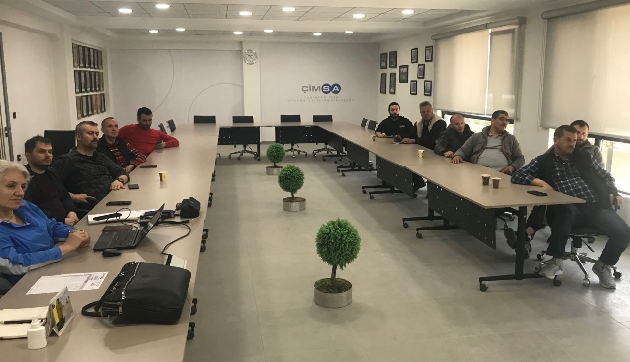 Silobas operatörlerine yönelik Güvenli Sürüş Eğitimimizi Çimsa’nın Eskişehir çimento fabrikasında yaptık